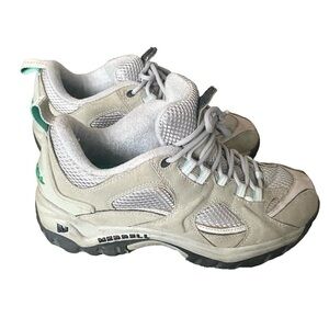 Merrell Performance Grey Lace-Up Trail Shoes - Size 10